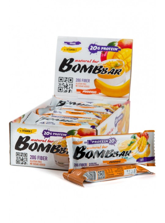 Bombbar Батончик 60 гр. Манго-банан