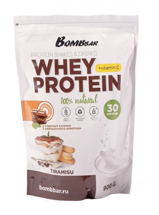 BOMBBAR Whey Protein 900 гр. Тирамису