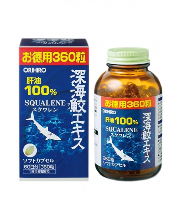 ORIHIRO Сквален (SQUALENE) 360 жел.капс