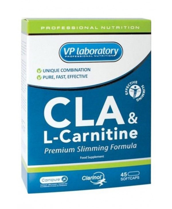 VPLAB CLA+L-Carnitine / 45 caps