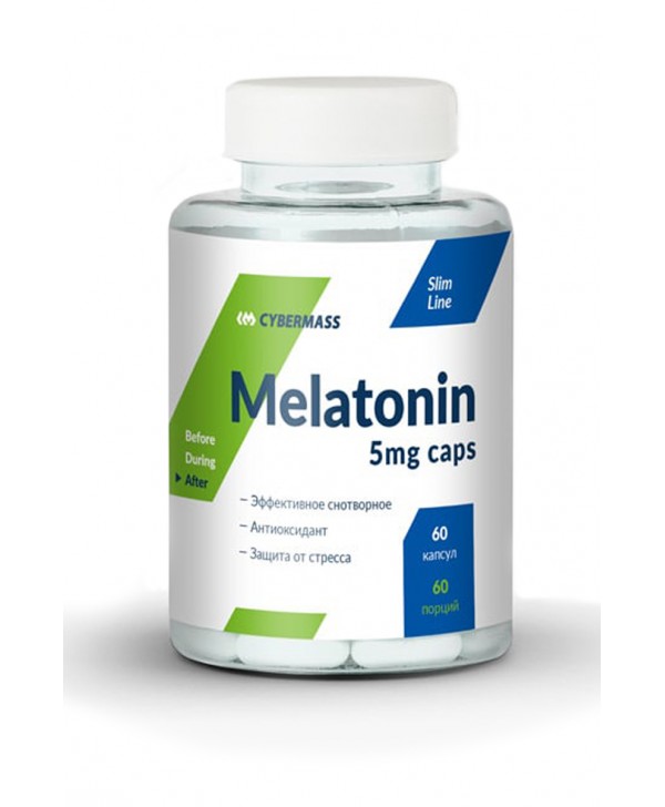 Cybermass Melatonin 5 mg 60 капс.