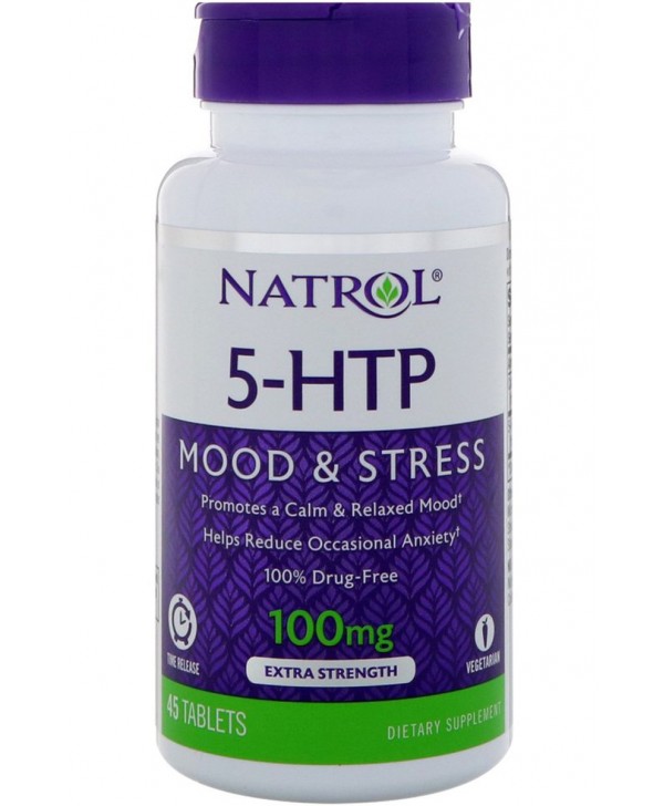 Natrol 5-HTP Time Release 100 мг 45 табл.